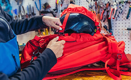 Système porte-casque