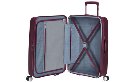 Organisation intérieure avec une poche  zippée supplémentaire