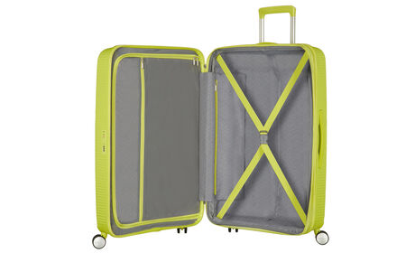 Organisation intérieure avec une poche  zippée supplémentaire