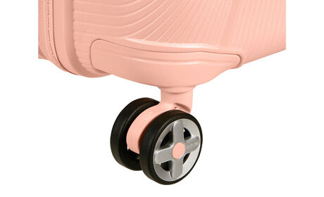 Doubles roues limitant les chocs 