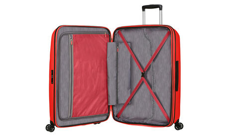 Interior organisation with extra zipped apron pocket