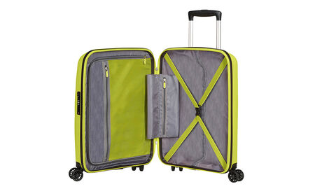 Organisation intérieure avec poche tablier zippée supplémentaire