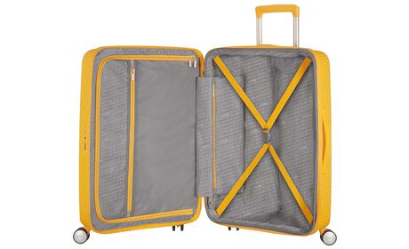 Organisation intérieure avec une poche  zippée supplémentaire