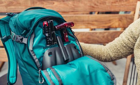 Front Avalanche Safety Pocket