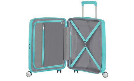 Organisation intérieure avec une poche  zippée supplémentaire