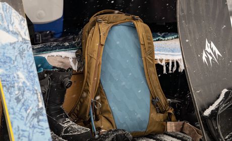 Panneau dorsal déperlant anti-neige