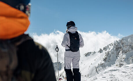Panneau dorsal déperlant anti-neige