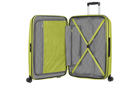 Organisation intérieure avec poche tablier zippée supplémentaire