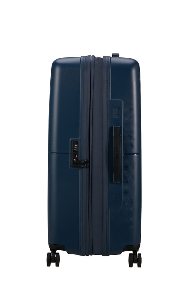 American Tourister DashPop Spinner Expandable TSA 77cm Bleu nuit