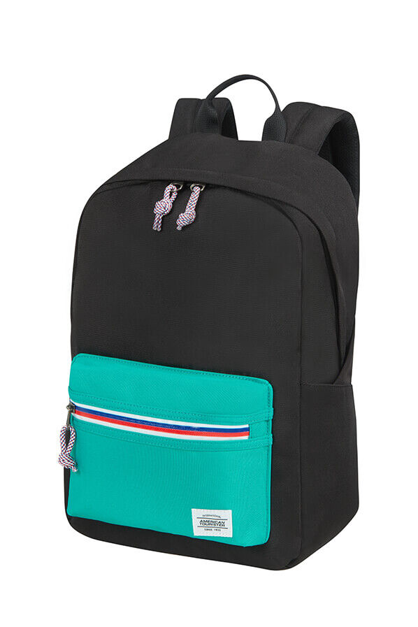 American Tourister Upbeat Backpack ZIP  Black/Turquoise