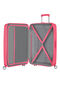 American Tourister Soundbox Spinner Expandable 77cm  Rose intense
