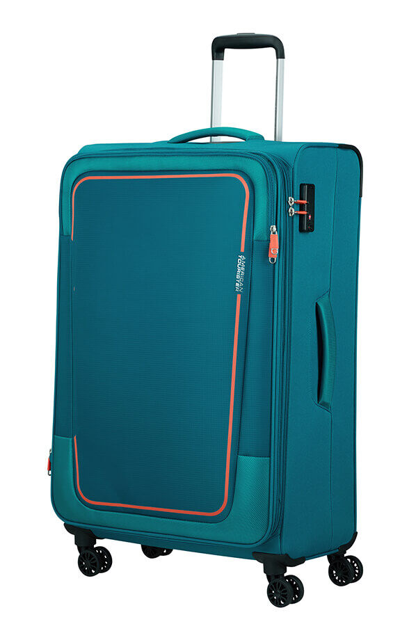 American Tourister Pulsonic Spinner Expandable 81cm  Stone Teal