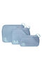 Packing Cubes Set de 3 organisateurs de bagages | American Tourister American Tourist. Ta Packing Cubes S/M/L  Stone Blue/Blue