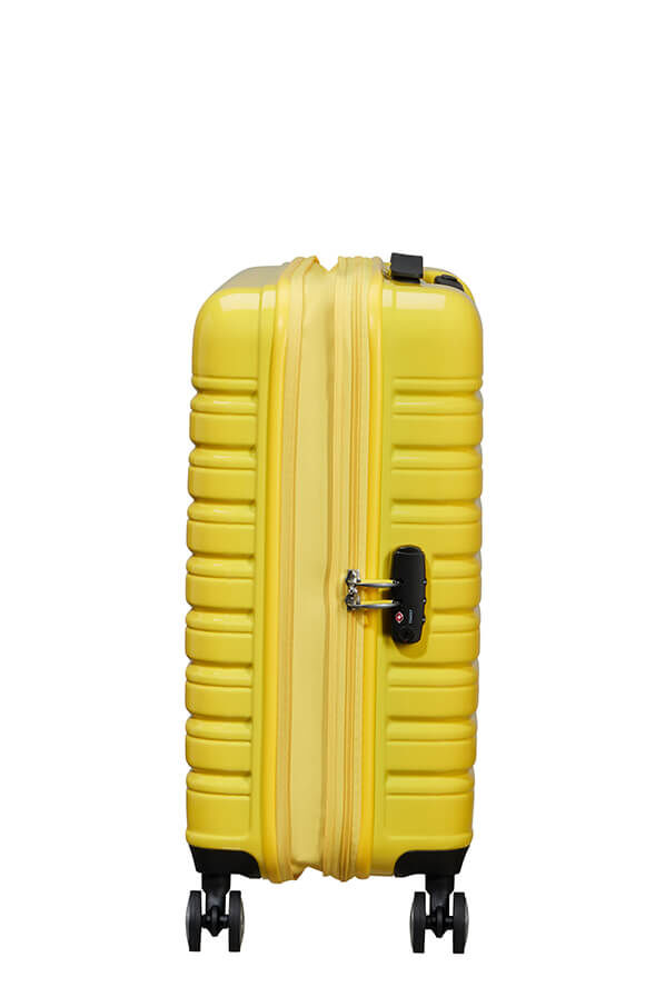 American Tourister Flashline Pop Spinner Exp TSA 55cm  Jaune citron