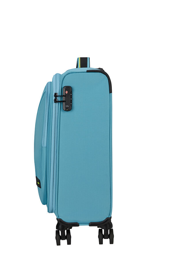 American Tourister Take2cabin Spinner Tsa 55cm  Bleu Vent
