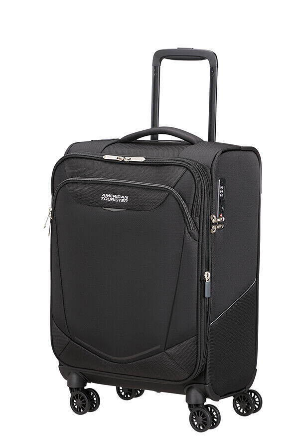 American Tourister SummerRide Spinner Expandable TSA 55cm L35  Noir
