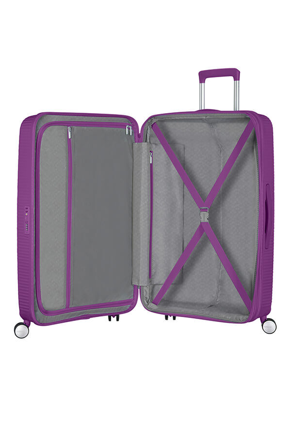 American Tourister Soundbox Spinner Expandable 67cm  Purple Orchid