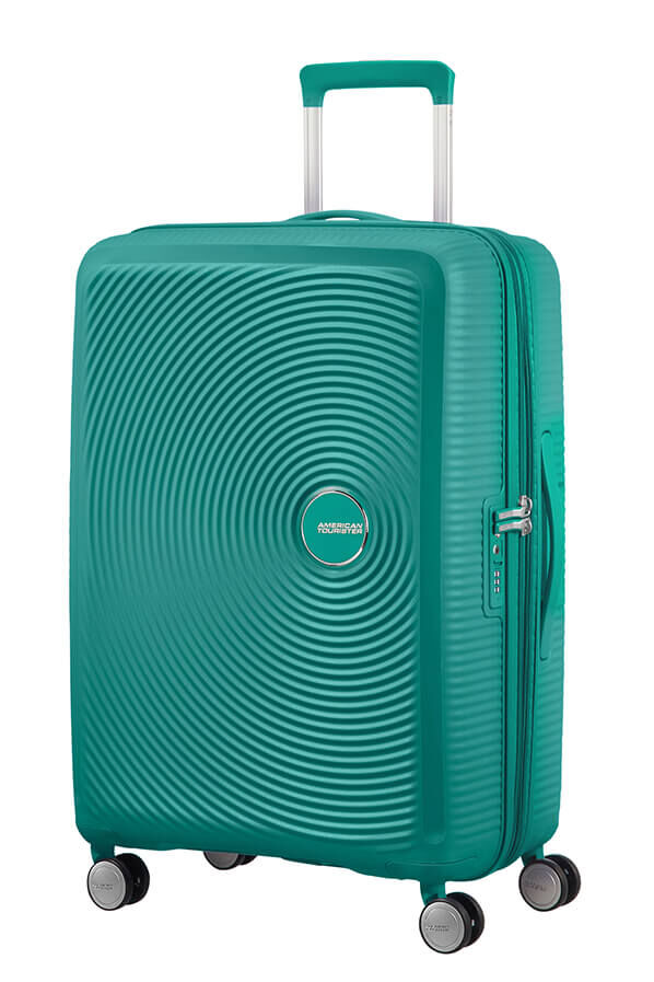 American Tourister Soundbox Spinner TSA Expandable 67cm  Forest Green