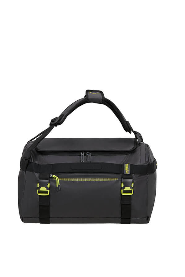 American Tourister Urban Track Duffle/Backpack Coated L  Black/Lime