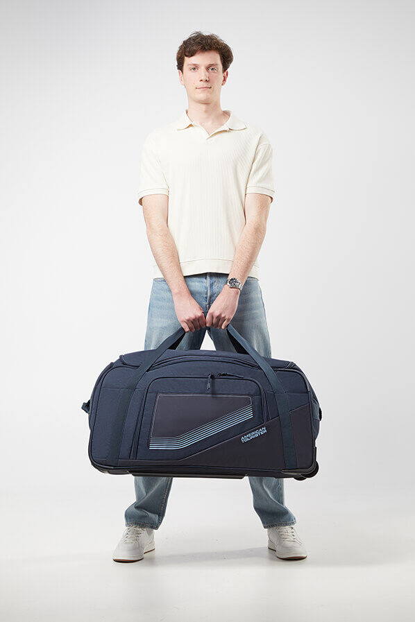 American Tourister City Racer Duffle with wheels L  Marine