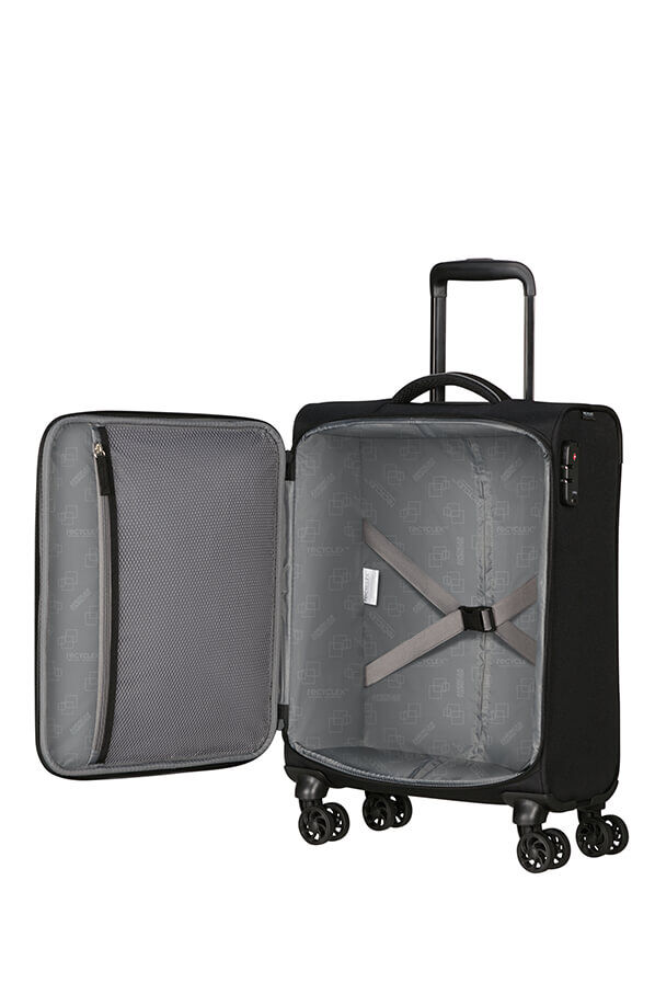 American Tourister Take2cabin Spinner Tsa 55cm  Noir