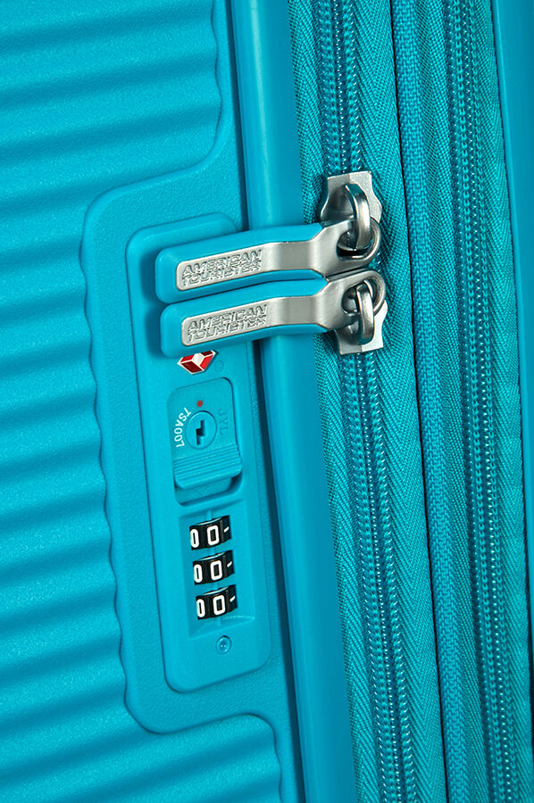 American Tourister Soundbox Spinner extensible 55cm Summer Blue