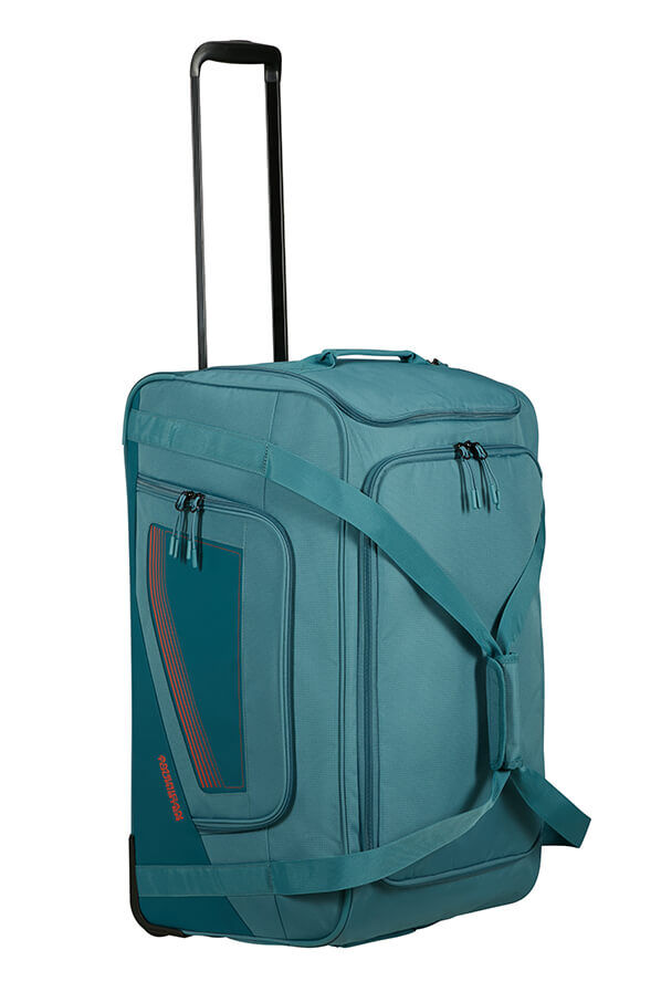 American Tourister City Racer Duffle with Wheels M  P&eacute;trole