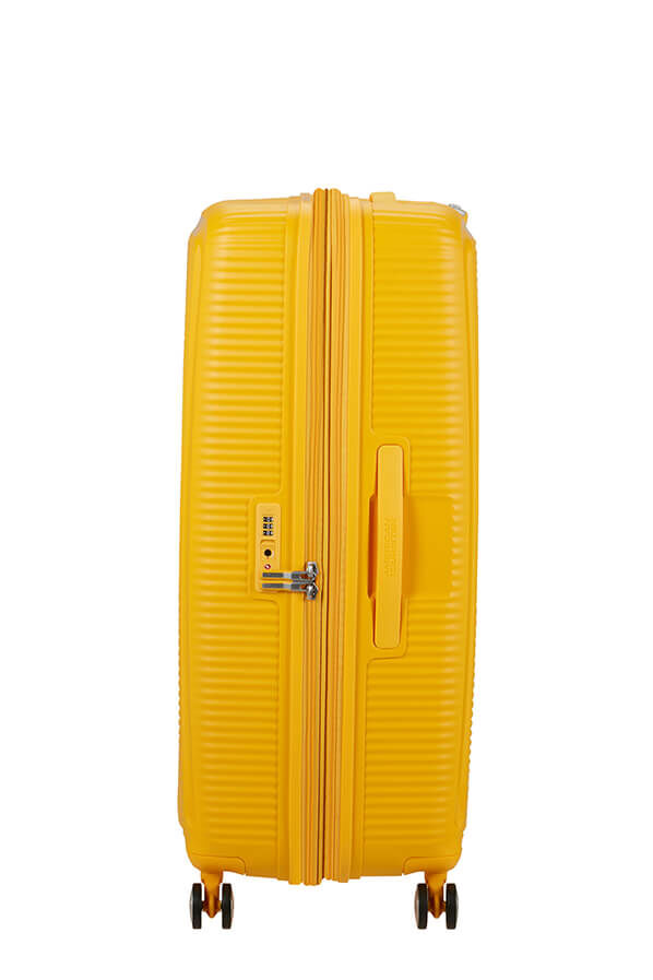 American Tourister SoundBox Spinner TSA Expandable 80cm  Jaune or