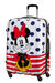 American Tourister Disney Legends Large Check-in Minnie Blue Dots