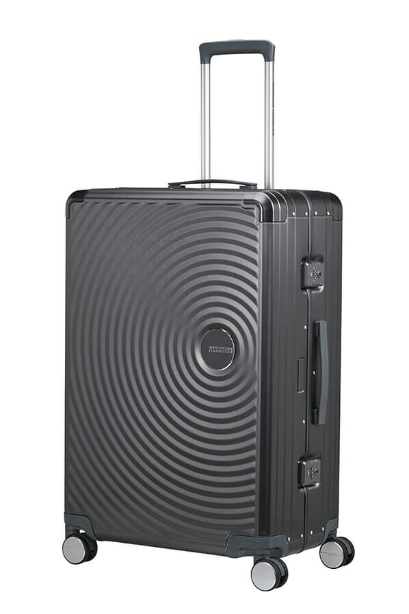 American Tourister Soundbox Alu Spinner TSA 77cm  Brushed Anthracite