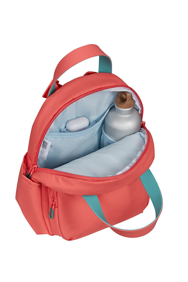 American Tourister Puffypop Mini Backpack S  Sunset Coral