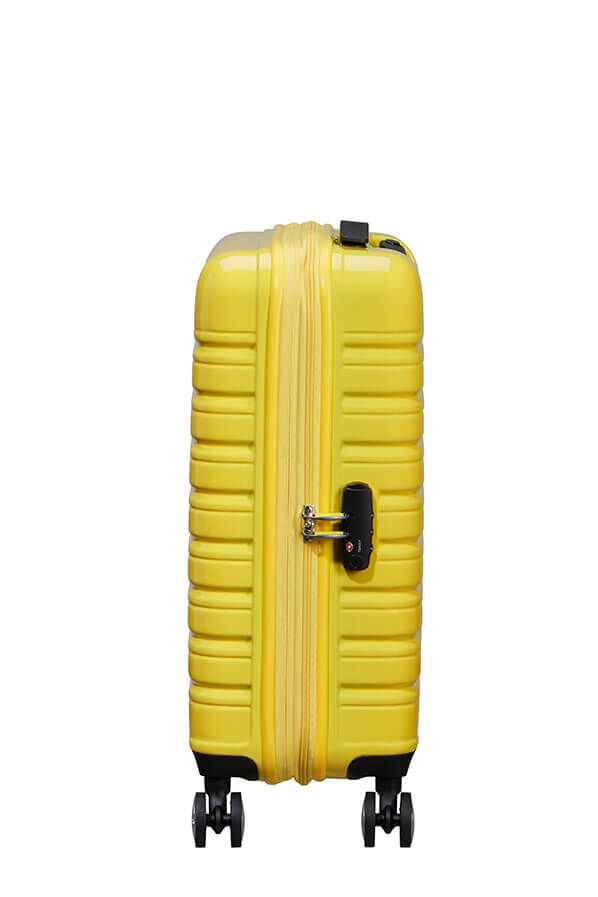 American Tourister Flashline Pop Spinner Exp TSA 55cm  Jaune citron