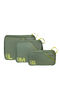 Packing Cubes Set de 3 organisateurs de bagages | American Tourister American Tourist. Ta Packing Cubes S/M/L  Olive/Lime