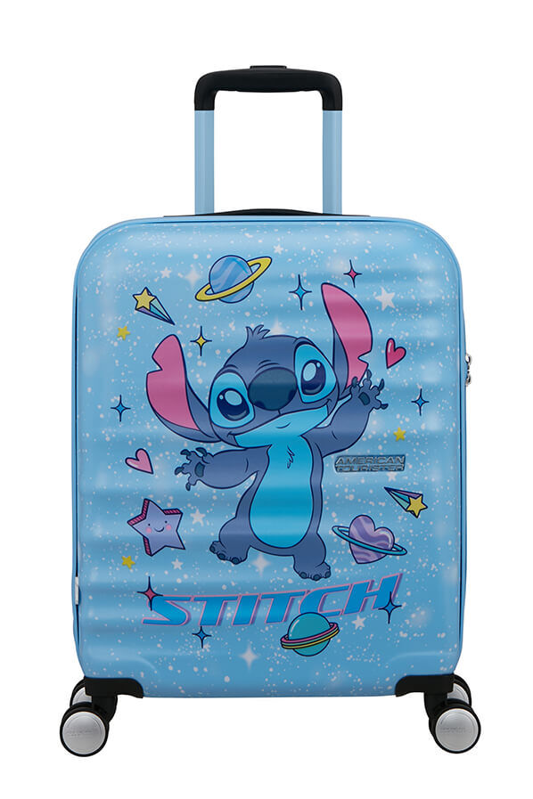 Disney Wavebreaker Bagage cabine | American Tourister Disney Wavebreaker Spinner TSA Disney Fl 55cm  Stitch Universe