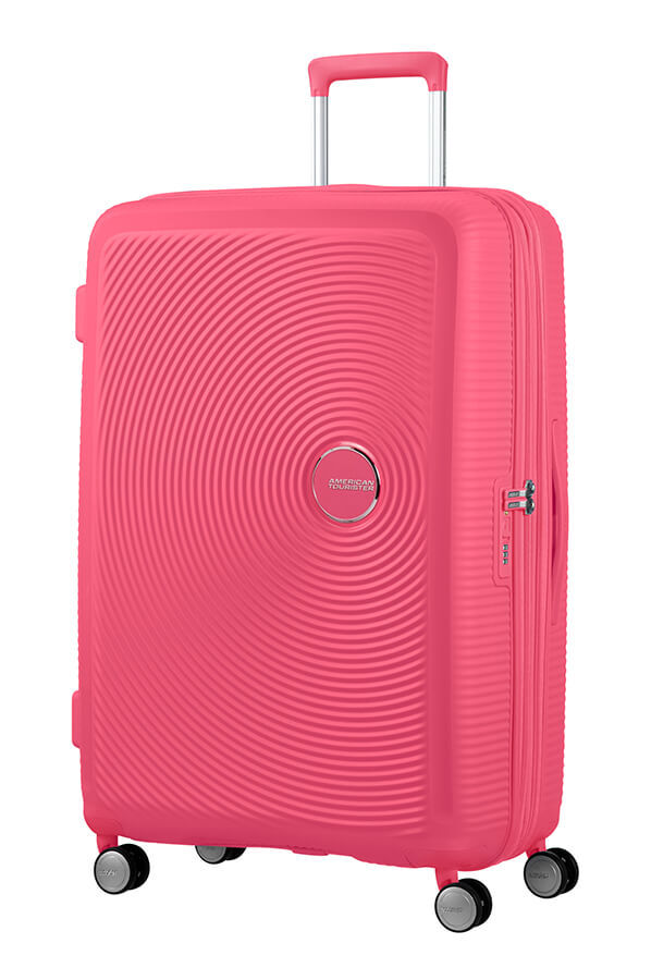 American Tourister Soundbox Spinner Expandable 77cm  Rose intense
