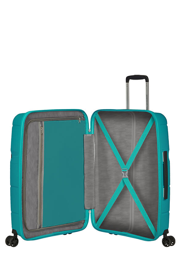 American Tourister Linex Spinner 66cm  Bleu Oc&eacute;an
