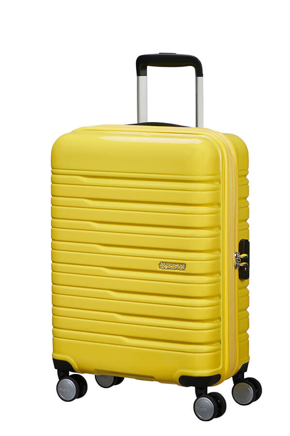 American Tourister Flashline Pop Spinner Exp TSA 55cm  Jaune citron