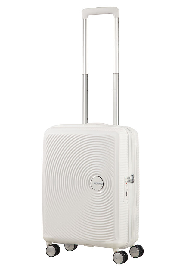 American Tourister Soundbox Spinner extensible 55cm Pure White