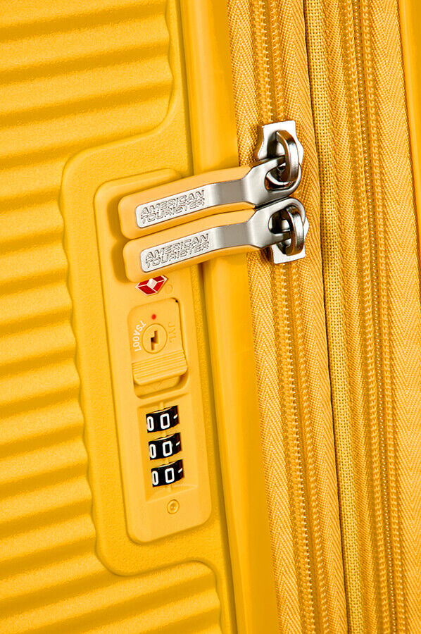American Tourister Soundbox Spinner 67cm  Golden Yellow