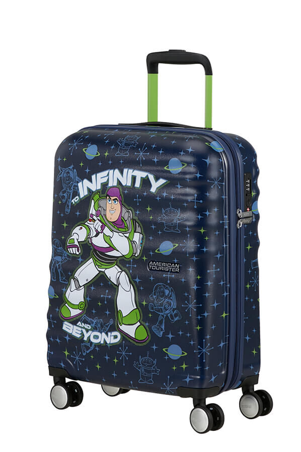 Disney Wavebreaker Bagage cabine | American Tourister Disney Wavebreaker Spinner TSA Disney Fl 55cm  Buzz Lightyear