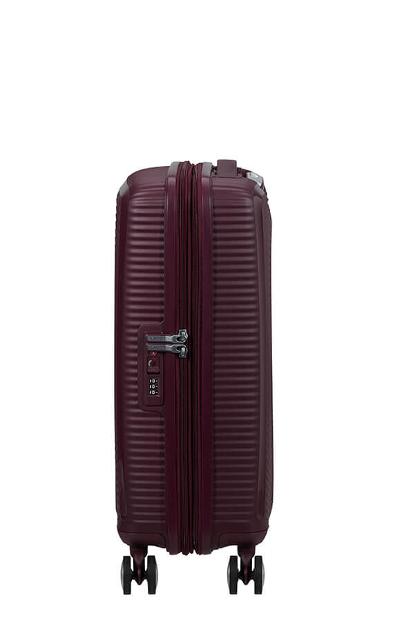 American Tourister SoundBox Spinner TSA Expandable 55cm  Wild Cherry