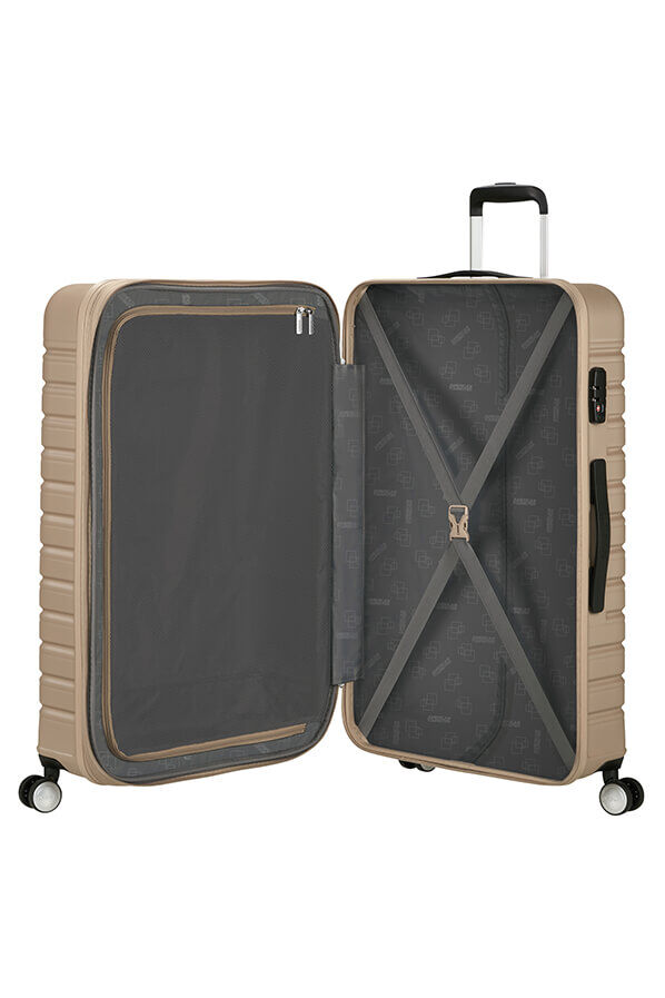American Tourister Flashline Spinner 78/29 EXP TSA  Or ivoire