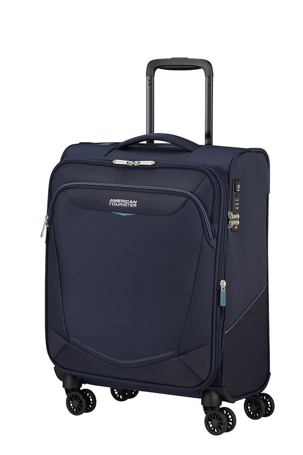 American Tourister SummerRide Spinner S EXP TSA 55cm Navy