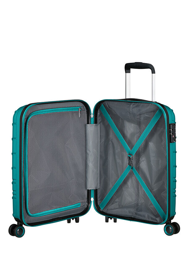 American Tourister Speedstar Spinner 55/20 Tsa  Turquoise fonc&eacute;