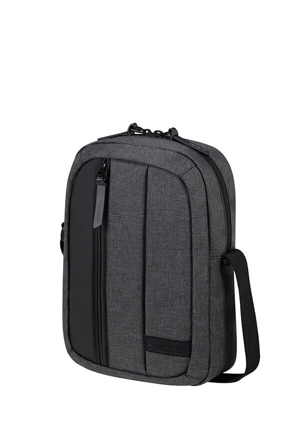 American Tourister Streethero Cross-Over  Grey Melange