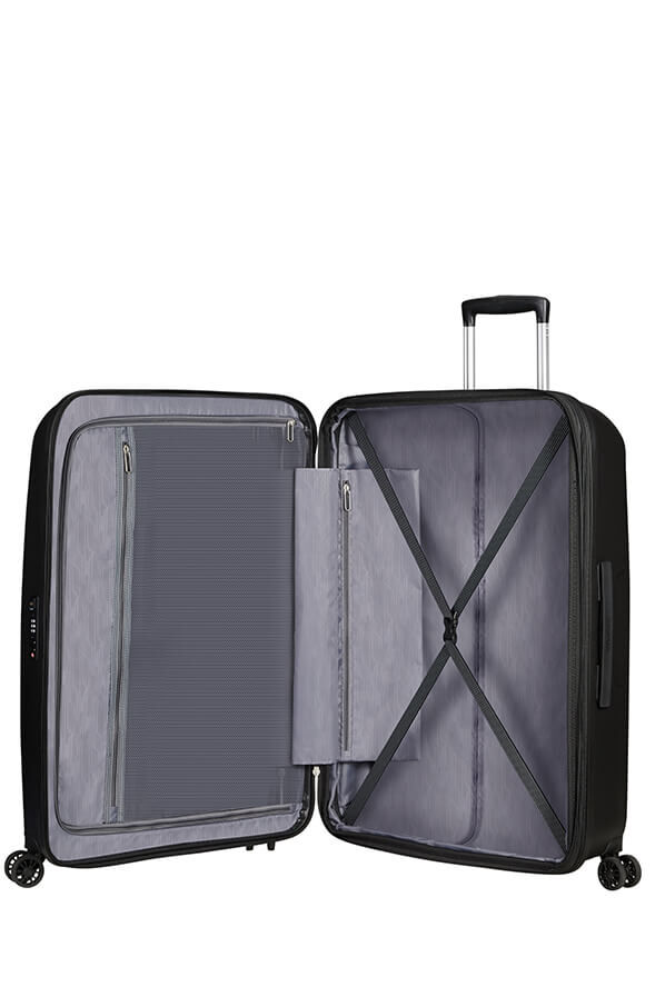 American Tourister Bon Air Dlx Spinner TSA Expandable 75cm  Noir