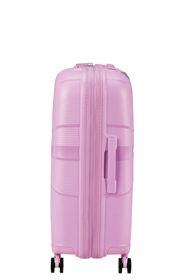 American Tourister StarVibe Spinner Expandable TSA 67cm  Metallic Pastel Lavender
