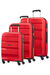 American Tourister Bon Air Set: Spinner 55cm, Spinner 66cm & Spinner 75cm Magma Red  Rouge Magma