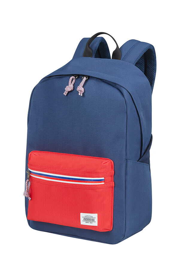 American Tourister Upbeat Backpack ZIP  Bleu marine/Rouge