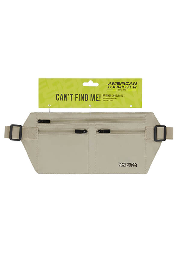 Money Belt RFID Money Belt Bag | American Tourister American Tourist. Ta RFID Money Belt Bag  Sand